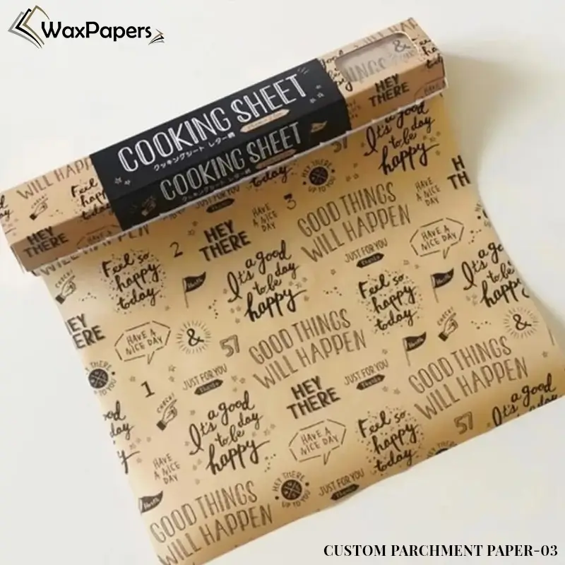 Custom parchment paper bulk