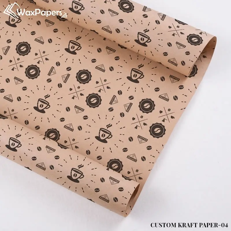 Custom kraft paper for printing